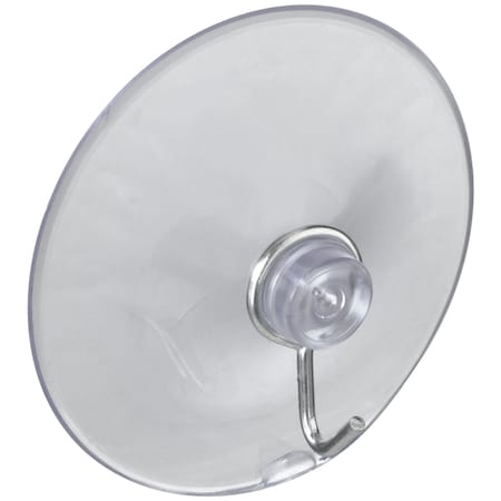 National Hardware National Hardware 2-5/16 in. L Clear Metal/Plastic Large Suction Hook 2 lb. cap. 1 pk N259-952